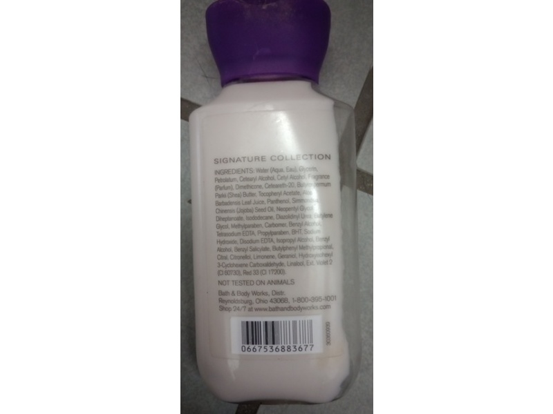 Bath And Body Works Holiday Traditions Body Lotion, Sugar Plum Dream, 3 fl oz/88 mL