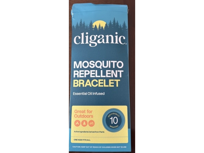 Cliganic Mosquito Repellent Bracelets, 10 Count