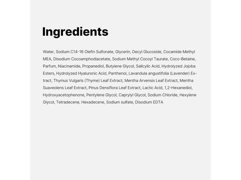 Medicube Red Acne Body Wash, 14.10 fl oz/400 g