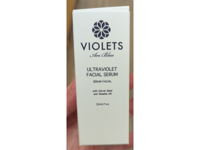 Violet Are Blue Ultra Facial Serum, Carrot Seed & Rosehip Oil, 1 oz/30 mL