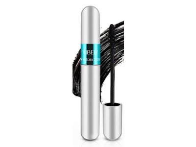 Vibely Silver Tube Mascara, Black, 8 mL