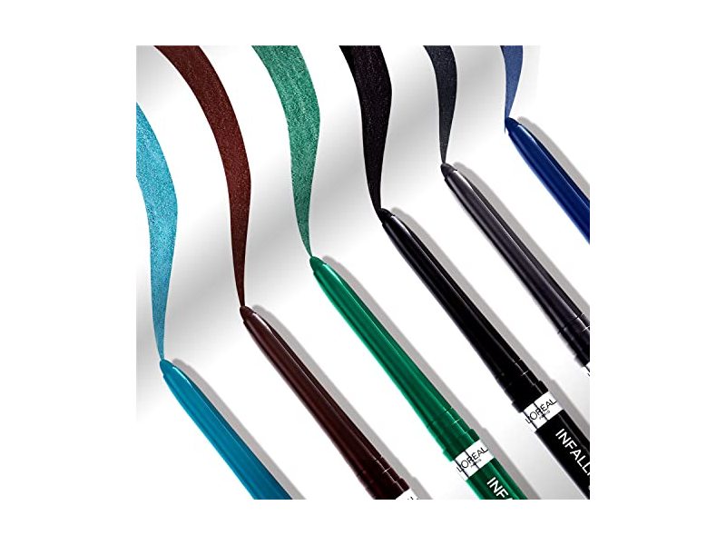 L'Oreal Paris Infallible Grip Mechanical Gel Eyeliner Pencil, Intense Black, 0.011 oz/0324 g