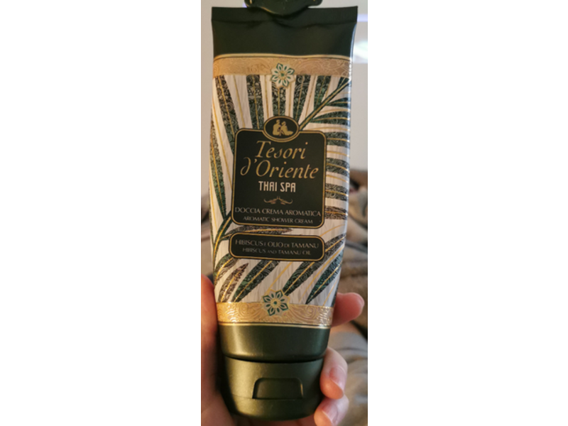 Tesori J' Oriente Thai Spa Shower Cream, Hibiscus And Tamanu Oil, 250 mL