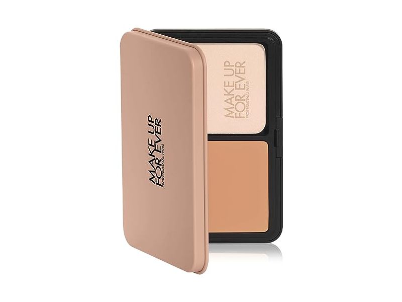 Make Up For Ever HD Skin Matte Velvet 24H Undetectable Blurring Powder Foundation, 4Y60 Warm Almond, 0.38 oz/11 g