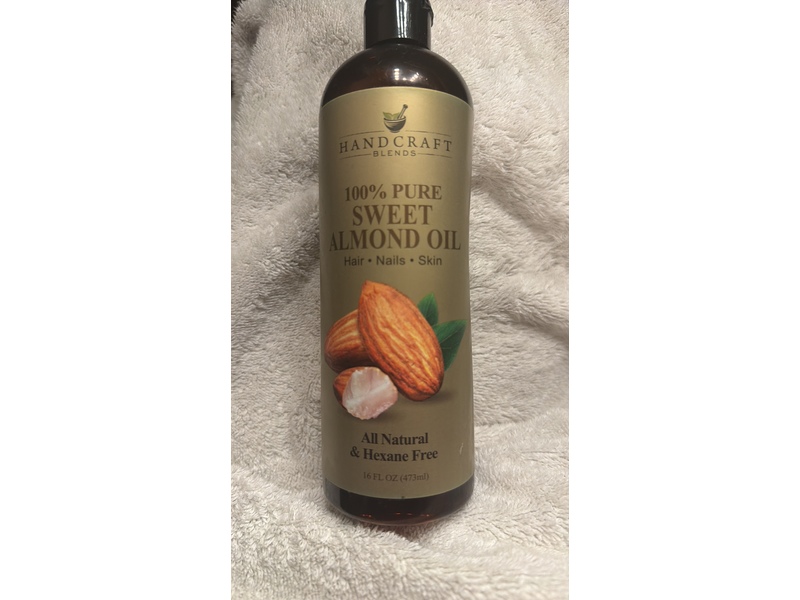 Handcraft Pure Sweet Almond Oil, 16 fl oz