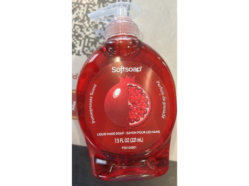 Softsoap Liquid Hand Soap, Pomegranate Scent, 7.5 fl oz/221 mL
