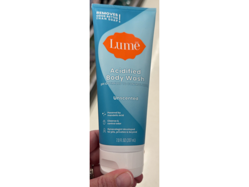 Lume Acidified Body Wash,7.0 fl oz/207 mL