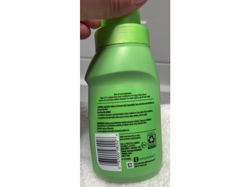 Gain Liquid Fabric Softener,12 Loads, 10 fl oz/306 mL