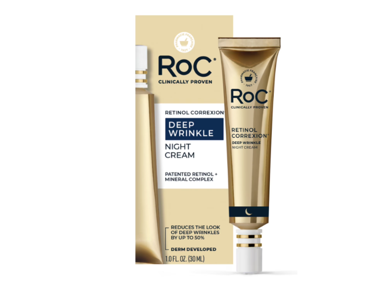 Roc Retinol Correxion Deep Wrinkle Night Cream , 1.0 fl oz/30 mL