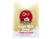 O My! Goat Milk Soap Bar, Cherry Blossom, 1.5 oz/43 g - thumbnail 1