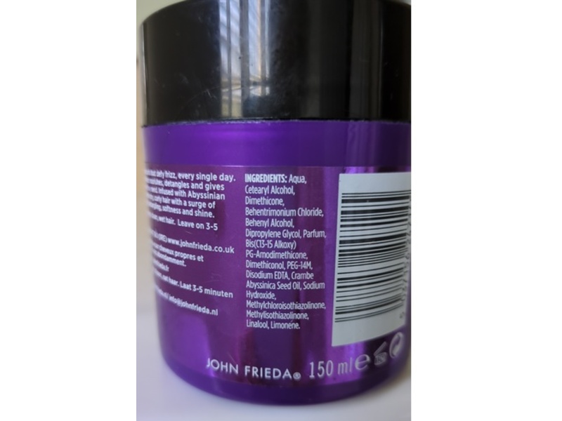 John Frieda Frizz Ease Deep Conditioner, Dream Curls, 150 mL