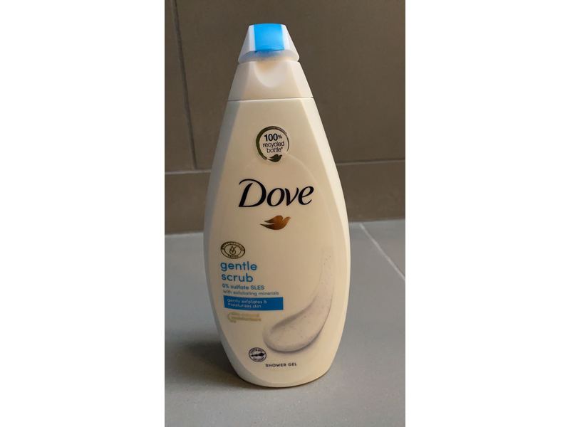 Dove Gentle Scrub Body Wash, 500 mL