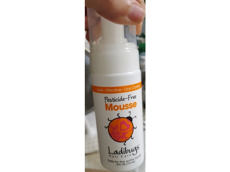 Ladibugs Elimination Mousse, 4 fl oz/119 mL