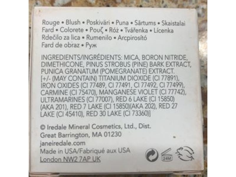 Jane Iredale PurePressed Blush, Mocha, 0.13 oz/3.7 g