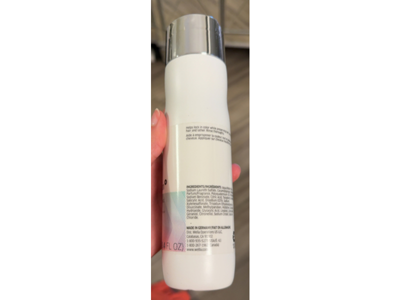 Wella Professionals Color Motion + Color Protection Shampoo, 8.4 fl oz/250 mL