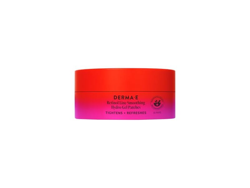 Derma E Retinol Line Soothing Anti Wrinkle Gel Patches, 3 oz/85 g, 60 Count