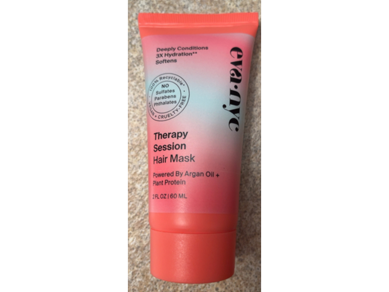 Eva.Nyc Therapy Session Hair Mask, Argan Oil + Plant Protein, 2 fl oz/60 mL