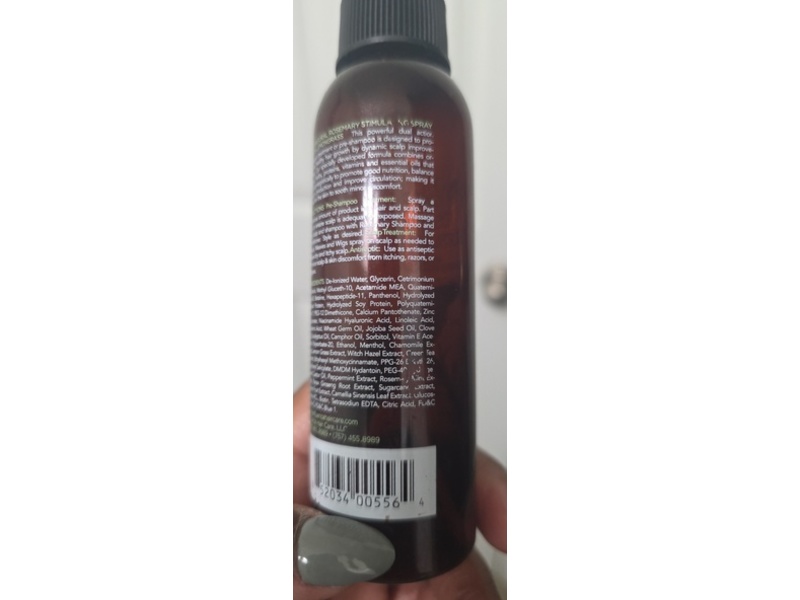 Influance Its Natural Rosemary Stimulating Spray, 4 fl oz