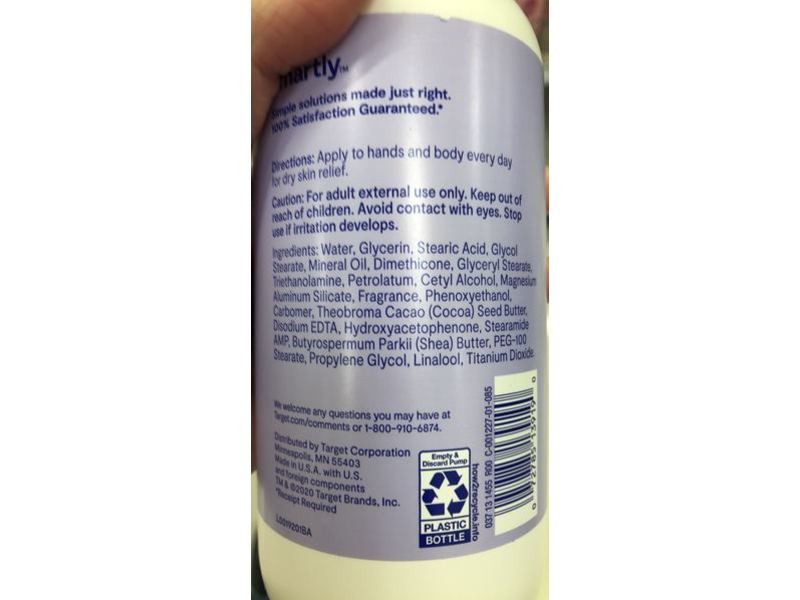 Smartly Hand And Body Lotion, 20 fl oz / 591.4 mL