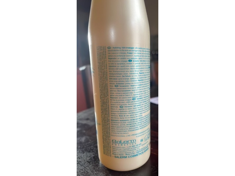 Salerm Cosmetics Salerm 21 Silk Protein Hair Mask, 8.6 oz/250 mL