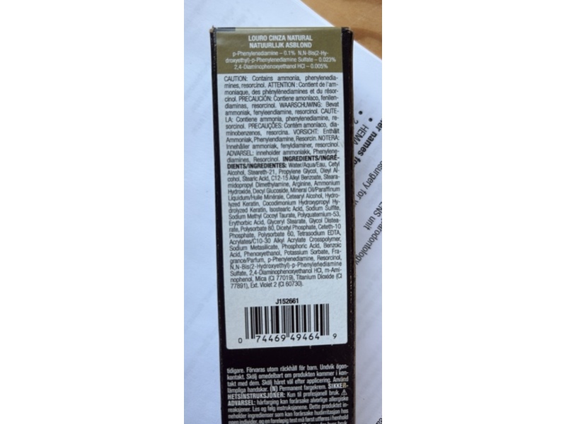 Joico Lumishine Permanent Creame Color, 8NA, 2.5 fl oz/74 mL