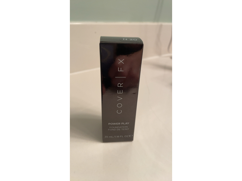 Cover FX Power Play Foundation For All Skin Types N20, 1.18 fl. oz.
