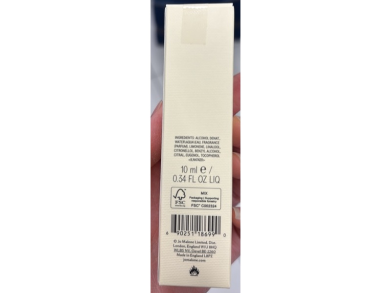 Jo Malone London Cologne, Yuzu Zest, 0.34 fl oz/10 mL