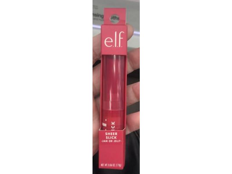 e.l.f. Sheer Slick Stick, Jam Or Jelly, 0.06 oz/1.9 g
