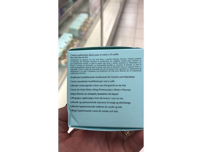 Estee Lauder Resilience Lift Night Lifting/Firming Face & Neck Creme, 1.7 oz/50 mL