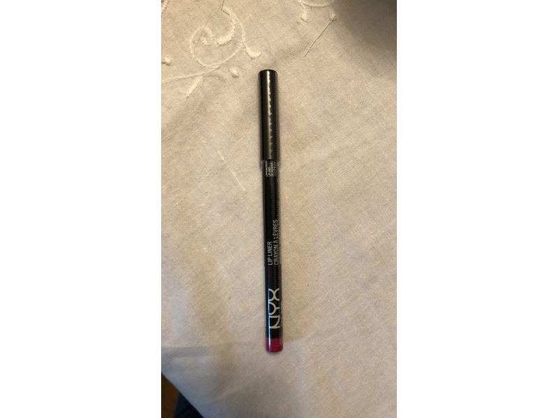 NYX Slim Lip Liner Pencil, 836 Bloom, 0.04 oz