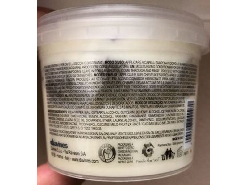 Davines Momo/Conditioner, Yellow Melon Extract, 2.64 fl oz/75 mL