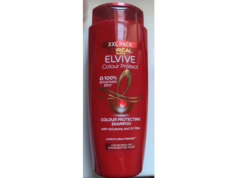 L'Oreal Elvive Colour Protecting Shampoo, Red Peony & Uv Filter, 700 mL