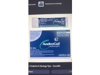 AndroGel (testosterone) gel, 1%, 88 g, ASCEND Therapeutics (Rx) - thumbnail 2
