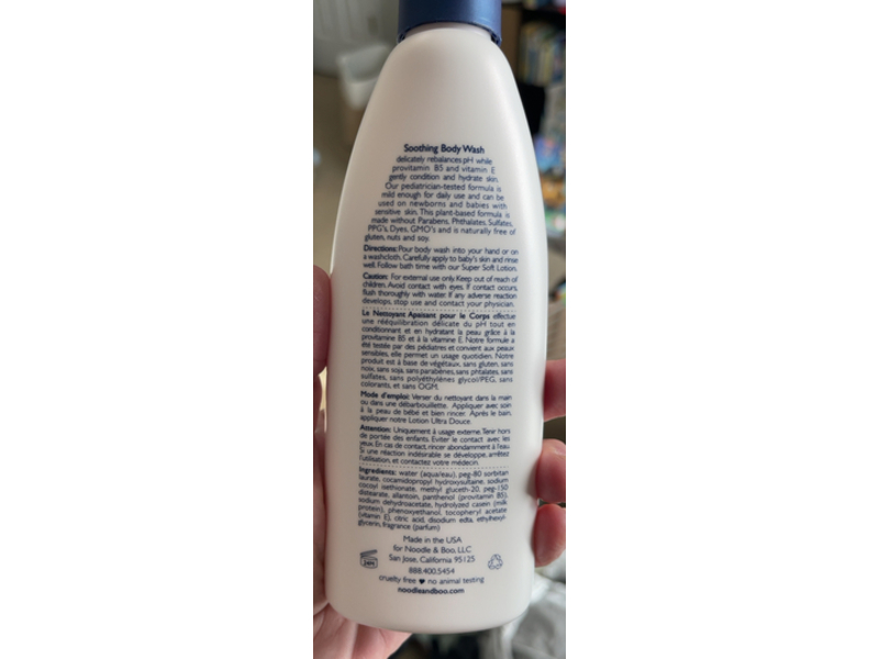 Noodle & Boo Soothing Body Wash, Creme Douce, 8 fl oz/237 mL