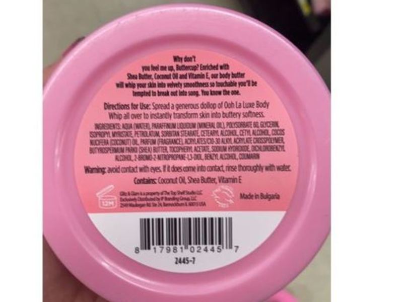 Glitz & Glam Ooh La Luxe Body Whip!, 6.76 fl oz/200 mL