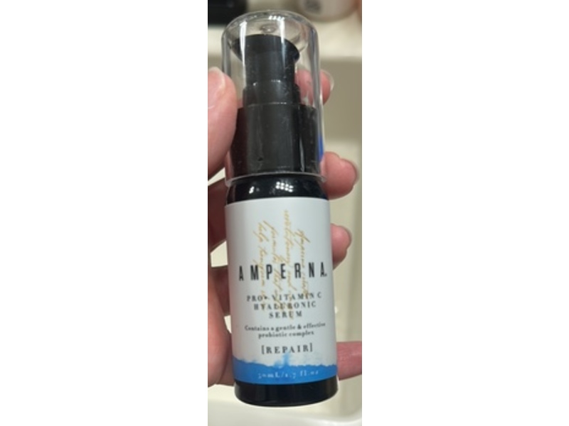 Amperna Pro Vitamin C Hyaluronic Serum, Repair, 1 fl oz/30 mL