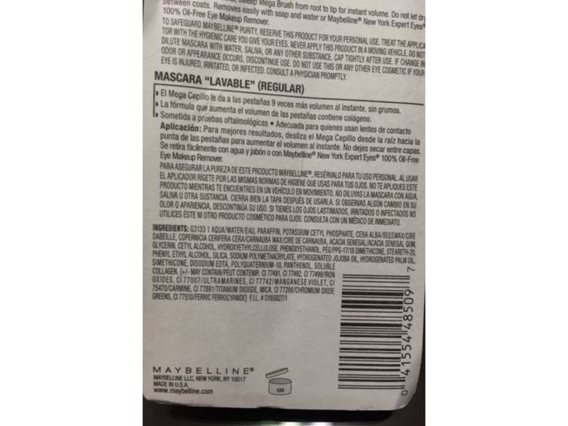 Maybelline New York The Colossal Volume Express Mascara, Classic Black