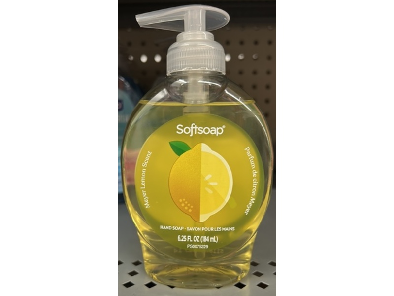 Softsoap Liquid Hand Soap, Meyer Lemon, 6.25 fl oz/184 mL