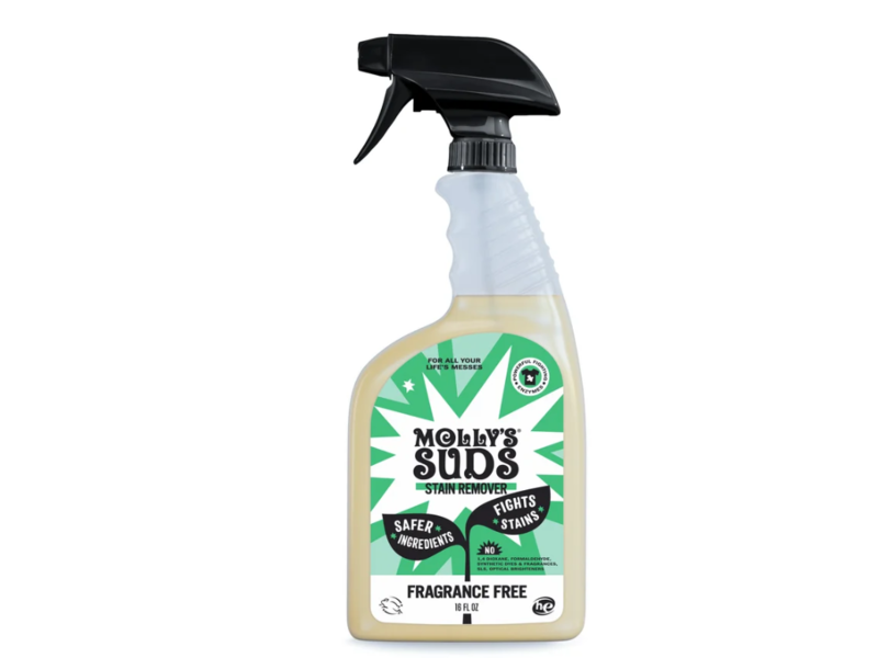 Molly’s Suds Stain Remover, Fragrance Free, 16 fl oz, Pack Of 2