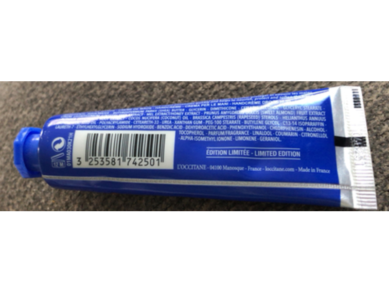 L'Occitane En Provence Hand Cream, Shea Butter, 1 fl oz/30 mL