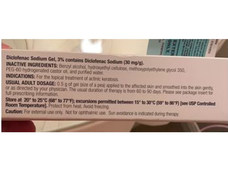 Diclofenac Sodium Gel 3%, 100g Amneal Pharmaceuticals LLC, (RX)