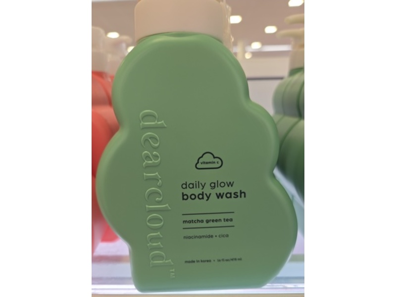 Dear Cloud Daily Glow Body Wash, Matcha Green Tea, 16 fl oz