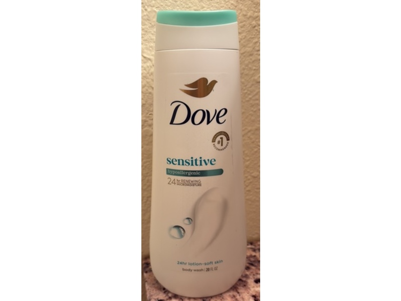 Dove Sensitive Body Wash, 20 fl oz