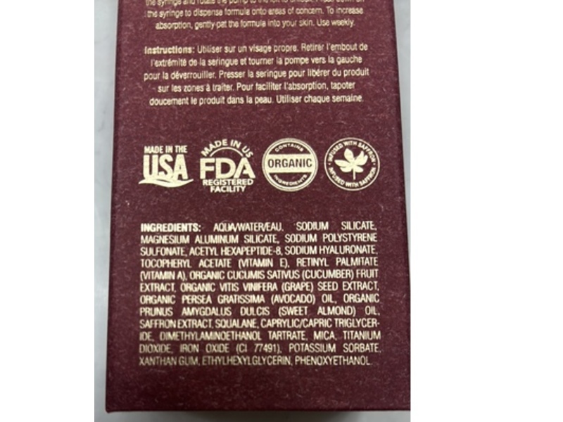 Spirulux Bio-Active Line Filler & Depuffer, 0.53 oz/15 mL