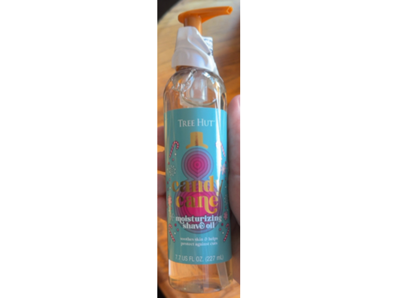 Tree Hut Bare Moisturizing Shave Oil, Candy Cane, 7.7 fl oz/227 mL