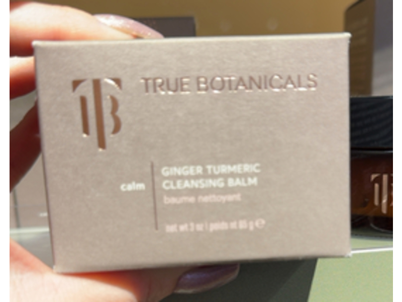 True Botanicals Calm Cleansing Balm, Ginger & Turmeric, 3.4 oz/96 g
