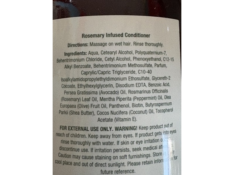 Olail Conditioner, Rosemary Infused, 500 mL