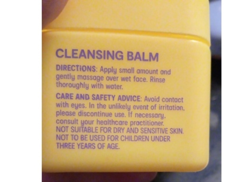 Oxx Skincare Cleansing Balm, Niacinamide & Salicylic Acid, 125 mL