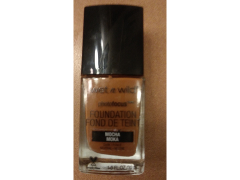Wet N Wild Photofocus Foundation, 377C Mocha, 1.0 fl oz/30 mL