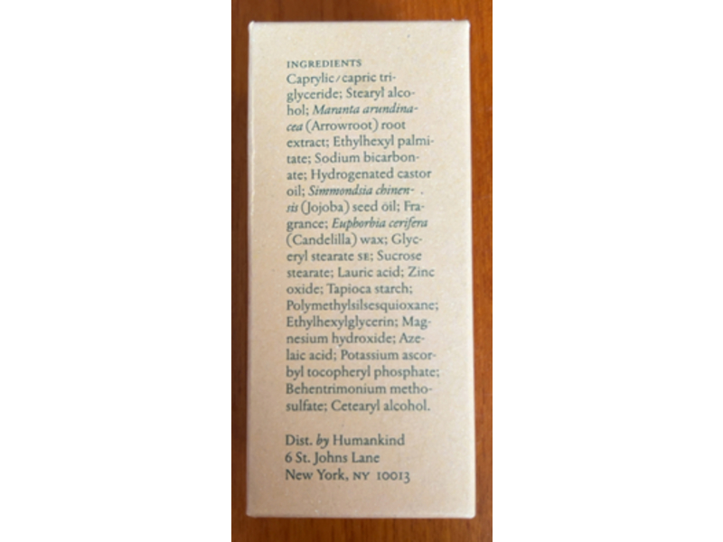 By Humankind Kindfill Deodorant, Lavender-Citrus, 1.6 oz/45.0 g